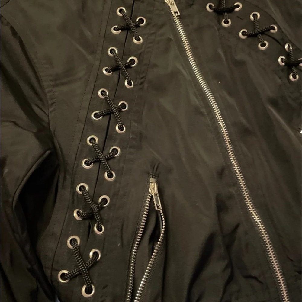 Nylon Bomber Jacket - image 2